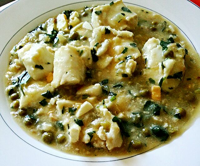 Bacalao en salsa verde